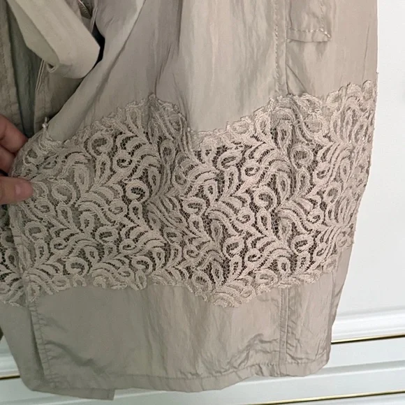 Italian Tan Trench Coat - Picture 7 of 8